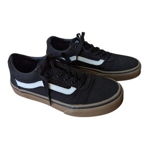 black and brown vans old‎ school Sz 3 youth